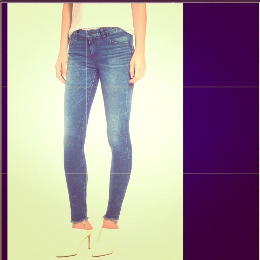 Hudson Krista Super Skinny Raw Hem